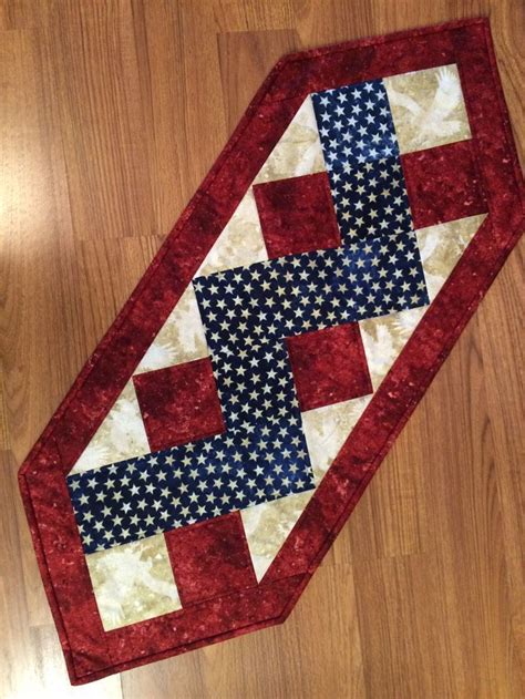 4Th Of July Quilted Table Runner Pattern