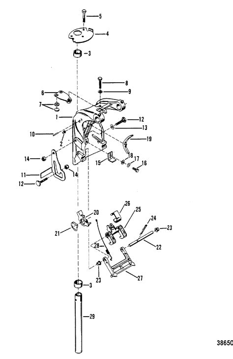 Mercury Mercury Up Swivel Bracket Assembly