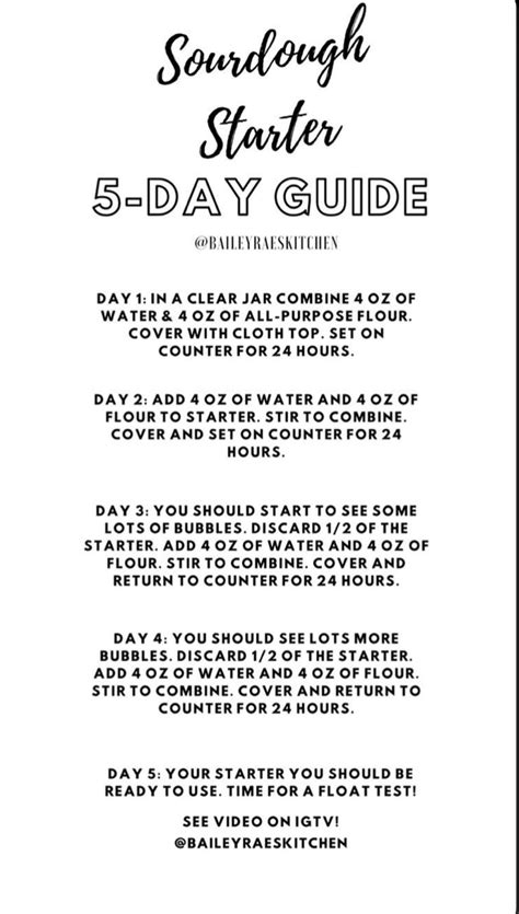 Foolproof sourdough starter recipe – Artofit