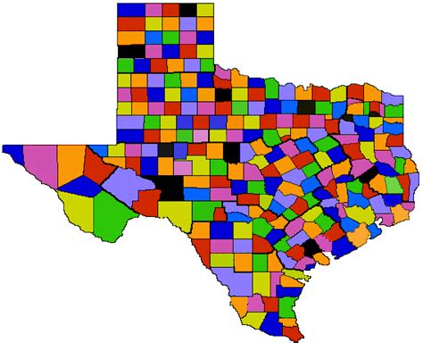 Counties Texas County Map Texas County County Map Images