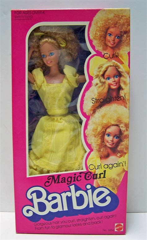 Vintage 1970s Magic Curl Barbie Doll Nrfb Dolls Collectibles