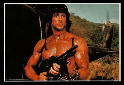 Sylvester Stallone In Rambo First Blood Part Ii A Photo On