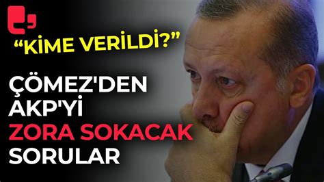 Turhan Mez Den Akp Yi Zora Sokacak Sorular Enkaz Kald Rma Ihaleleri