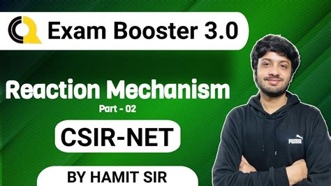 Reaction Mechanism Part 02 CSIR NET Exam Booster 3 0 Quanta