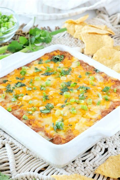 Refried Bean Dip With Cream Cheese The Anthony Kitchen