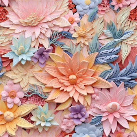 Premium Ai Image Brightly Colored Paper Flowers Are Arranged In A