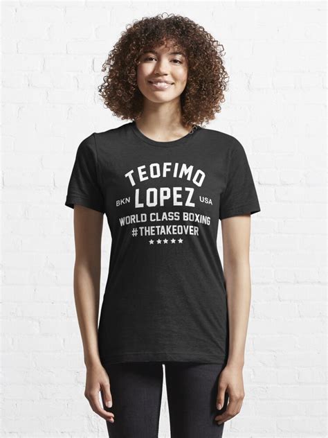 Teofimo Lopez The Takeover Undisputed Champion T Shirt By Trendrepublic Redbubble