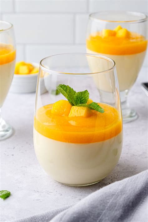 Mango Panna Cotta Recipes From Europe