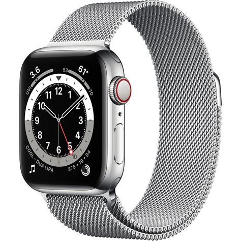 Apple Watch September 2020 40 Stainless Steel Silver Milanese Silver Back Market