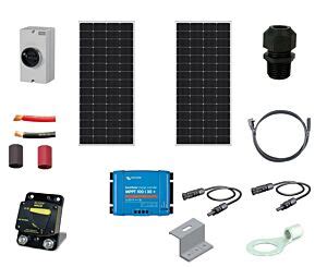 Rv V Solar Charging Kit W Of Solarland Solar Module A Victron