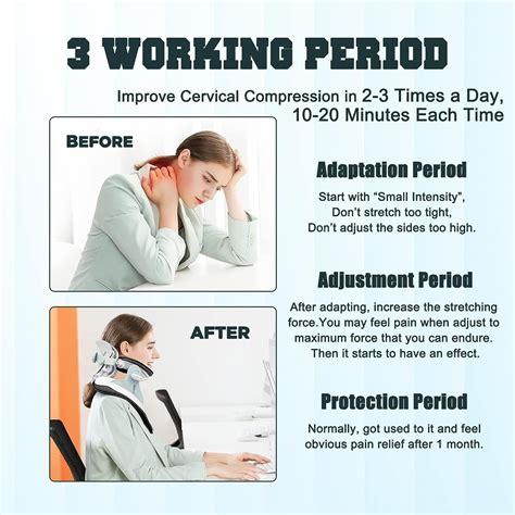 Neck Traction Device by Air Collar Neck Stretcher Cervical Traction