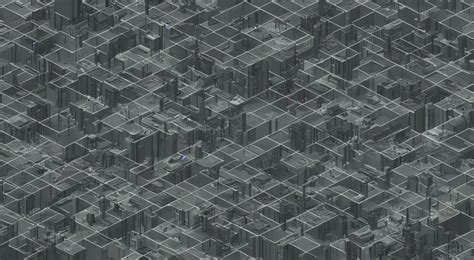 Map Of The Level From Control Video Game Brutalism Stable Diffusion