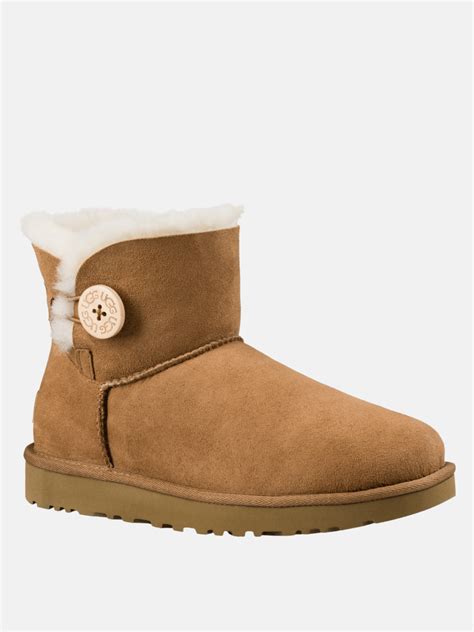 Ugg W Mini Bailey Button Ii Scarpe Casual Donna Nencini Sport