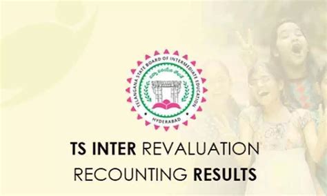 TS Inter Revaluation Results 2020 Recounting And Reverification