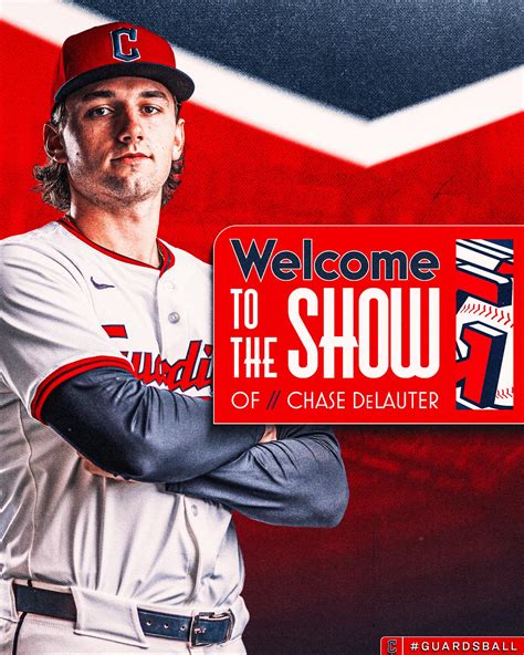 Chase DeLauter has officially been... - Cleveland Guardians | Facebook
