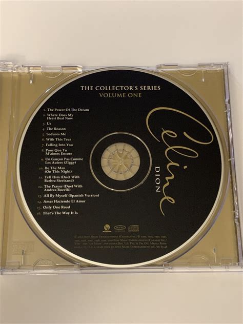 The Collector S Series Vol C Line Dion Cd Oct Rare