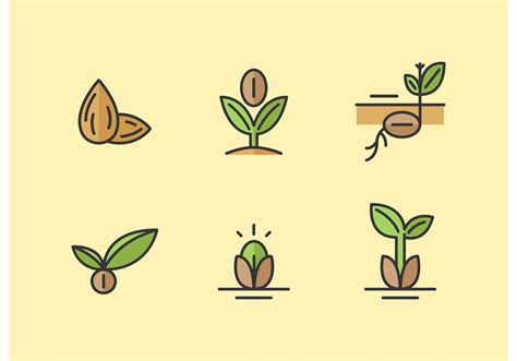 Seed Icon Free Vector Art 30688 Free Downloads