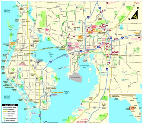 Tampa Cruise Terminal Map