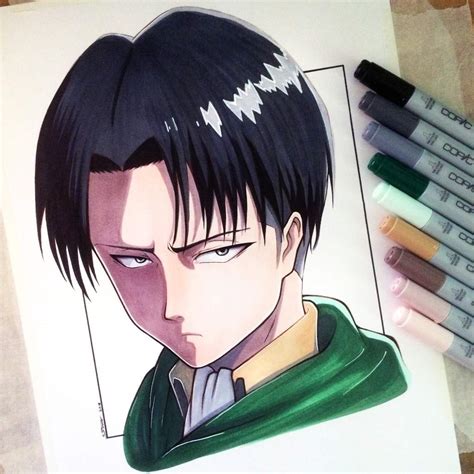 Attack On Titan Levi Easy Drawing Arteyata Drawing Anime Desenho Levi