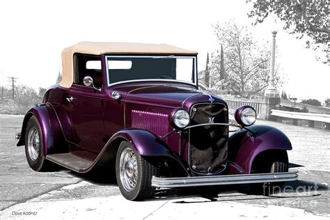 1932 Ford Rumble Seat Ragtop Roadster Photograph By Dave Koontz