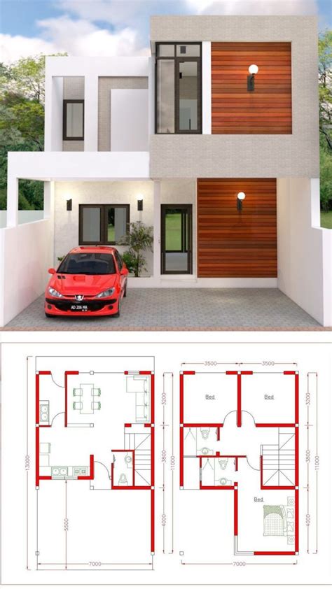 30 Planos Para Casas Gratis Para Descargar Diseños E Imágenes Small House Design Small