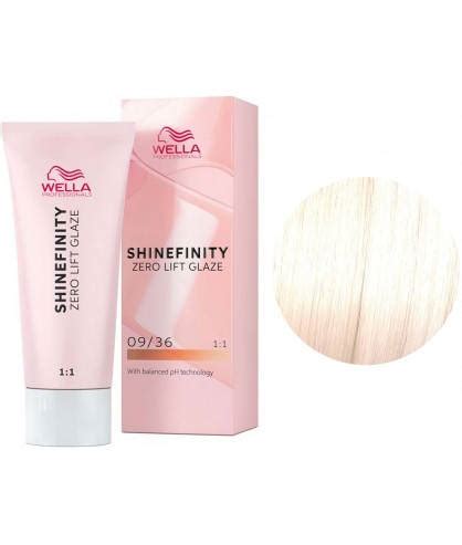 Краска для волос Wella Shinefinity 60мл. 09/36 очень светлый блондин ...