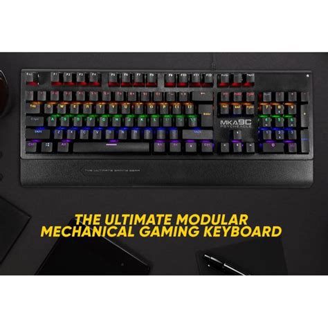 Armageddon MKA 9c Mechanical Swtich Blue Gaming Keyboard Shopee