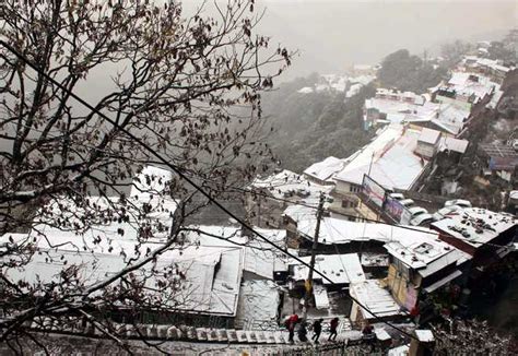 Shimla gets season’s first snow : The Tribune India