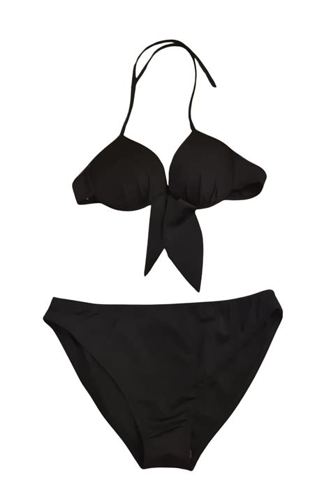 Butik Siyah Brazilian Fiyonk Detaylı Dolgulu Destekli Push up Bikini Üstü Fiyatı Yorumları