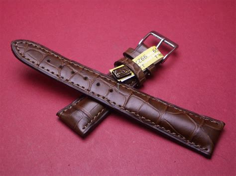 Louisiana Krokodil Leder Armband 20mm Im Verlauf Auf 16mm An For