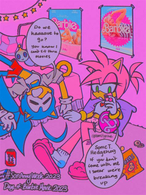 Beanbagstab On Tumblr Sonamy Week Day Barbie Movie