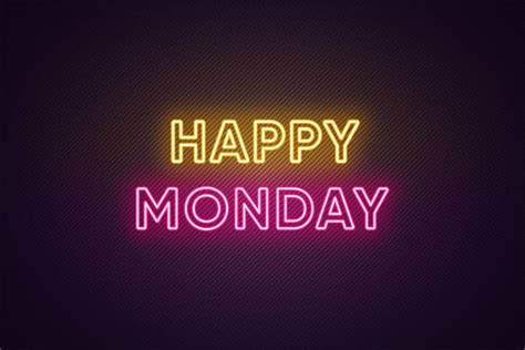 happy monday text cartoons stock  pictures royalty  images