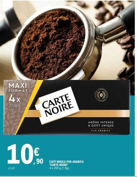 Promo Café moulu pur arabica chez E Leclerc