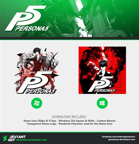 Persona 5 Icon Media By Crussong On Deviantart