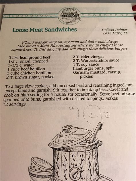 Pin by Kim Harrison on Recipes | Loose meat sandwiches, Meat sandwich