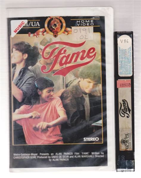 VHS VIDEO TAPE FAME Big Box Ex Rental MGM Video Ezy EUR 21 76 PicClick FR