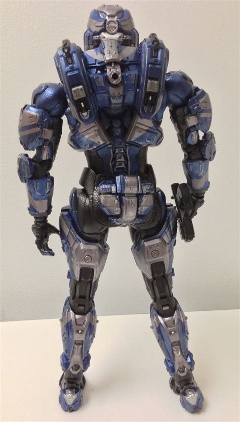 Halo 4 Play Arts Kai Spartan Warrior Figure Review Square Enix Halo