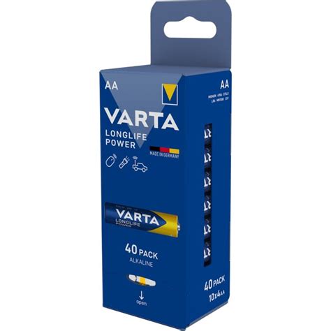 Bateria Varta Longlife Aa Lr Pack Unidades Pccomponentes Pt