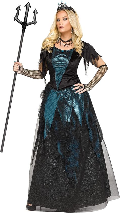 Amazon.com: Fun World Mystical Mermaid Adult Costume, Medium-Large ...