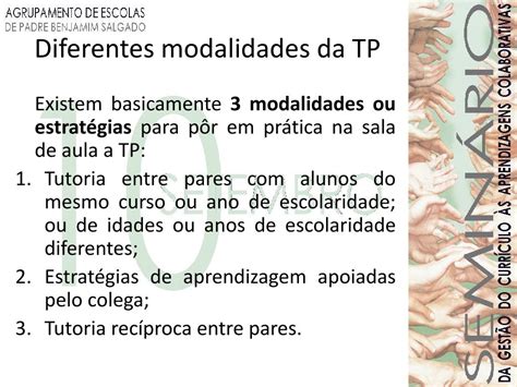 Ppt A Aprendizagem Cooperativa E A Tutoria Entre Pares Powerpoint