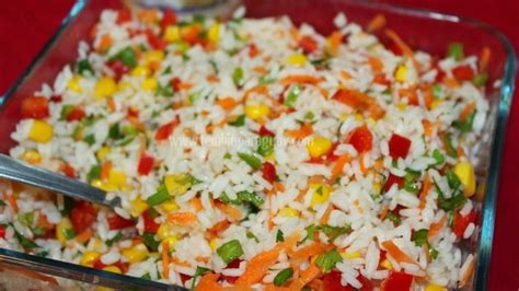 Arriba Imagen Receta De Ensalada De Arroz Primavera Abzlocal Mx