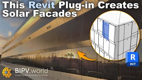 Revit Plug In For BiPV Facades Tutorial YouTube