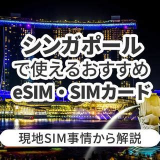 シンガポールで使えるおすすめeSIMやSIMカードとは現地SIM事情から解説 Telecom Times 海外旅行Wi Fi