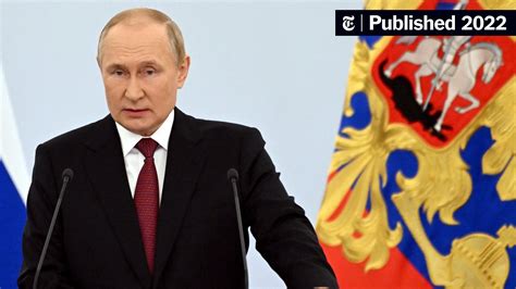 Opinion Putins Speech Just Told Us His Ukraine War Plans The New