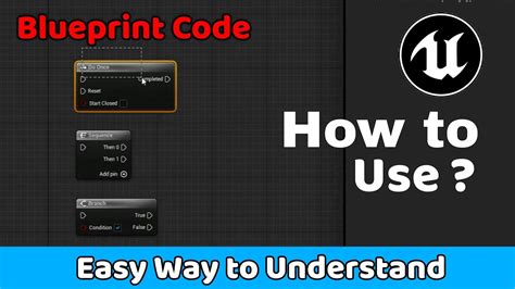 Unreal Engine 5 Blueprint Code Do Once Sequence If Else Blueprint Code How To Use In Ue5