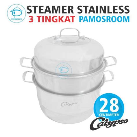 Promo Calypso Panci Kukus Steamer Susun Cm Dandang Kukusan