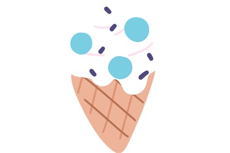 Ice Cream Png File Cute Clip Art Graphic By Wangtemplates · Creative Fabrica