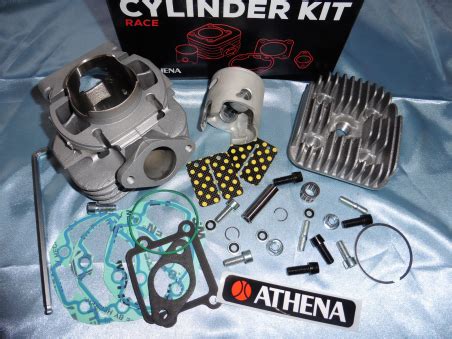 Kit 70 Ø47 6mm axe de 10 12mm aluminium ATHENA HYPER RACING minarelli