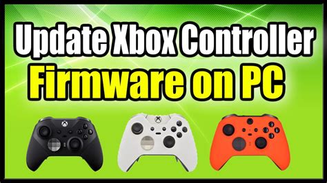 How To Update Xbox Controller On Windows Pc Firmware Settings Youtube