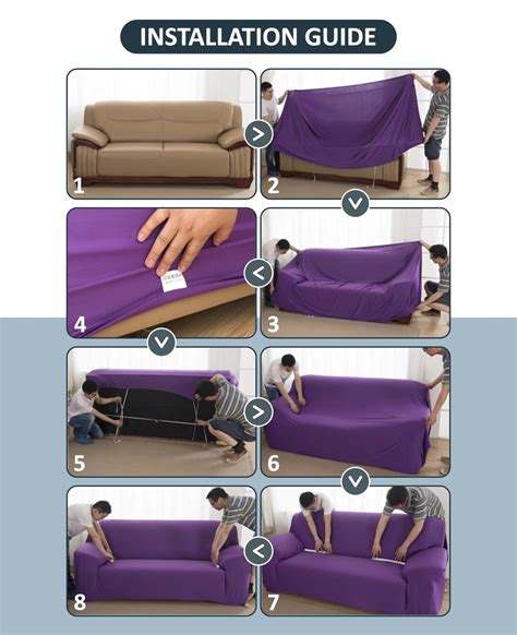 FREE PILLOW COVER Universal Elastic Plain Sofa Cover 1 2 3 4 Seater L